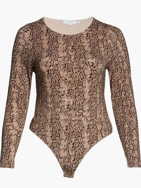 NWT. GOOD AMERICAN BOA CREW BODYSUIT Long Sleeve Size 2XL (6)